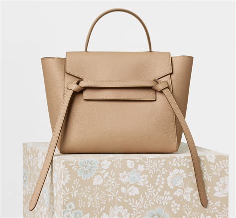 celine bag beige|More.